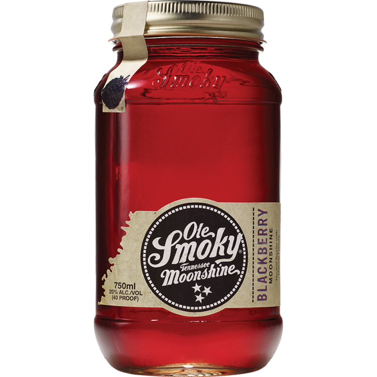 Ole Smoky Blackberry Moonshine 40 - 750ML - Front