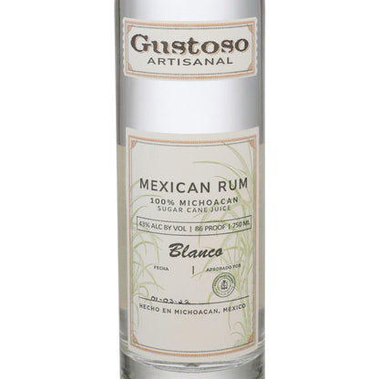 Gustoso Aguardiente Artisanal Rum 86 - 750ML