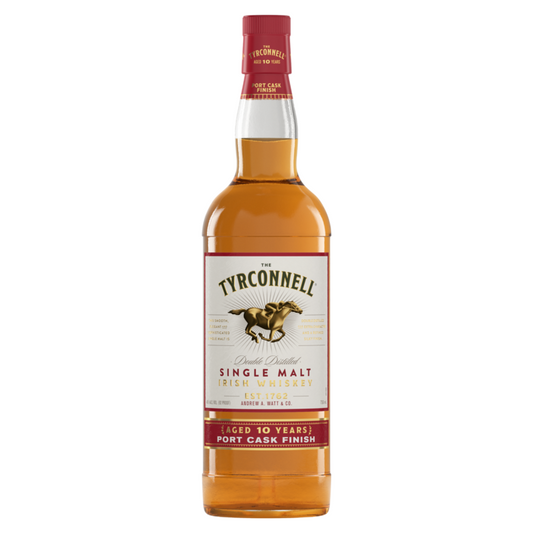 The Tyrconnell Single Malt Irish Whiskey Port Cask Finish 10 Yr 92 - 750ML - Front