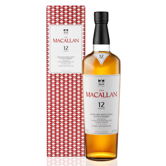 The Macallan Single Malt Scotch Double Cask 12 Yr 86 - 750ML - Front