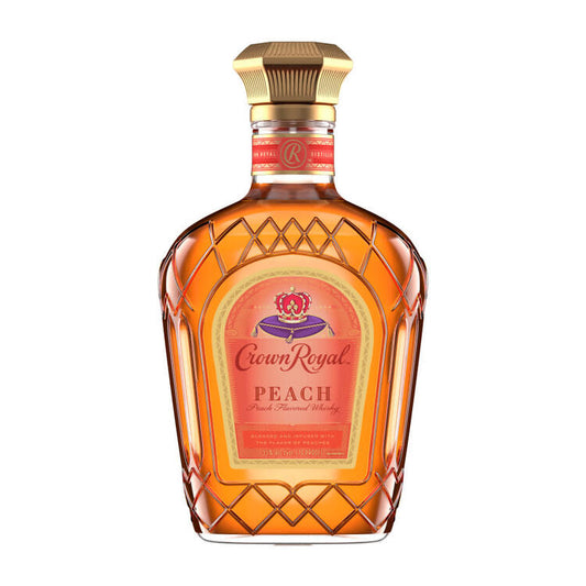 Crown Royal Peach Flavored Whiskey 70 - 375ML - Front