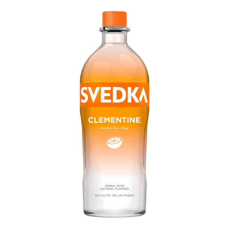 Svedka Clementine Flavored Vodka 70 - 1.75L - Front