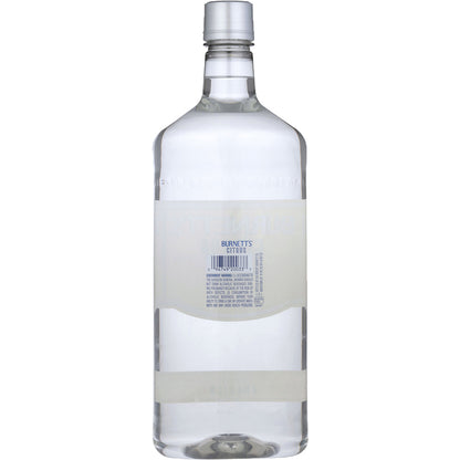 Burnett's Citrus Flavored Vodka 60 - 1.75L - Back