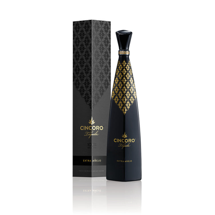 Cincoro Tequila Extra Anejo 80 W/ Gift Box - 750ML - Front