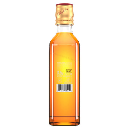 Johnnie Walker Blended Scotch Red Label 80 Square Bottle - 200ML - Back