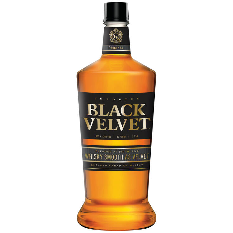 Black Velvet Canadian Whisky 3 Yr 80 - 1.75L - Front