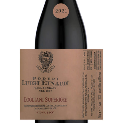 Poderi Luigi Einaudi Dogliani Superiore Vigna Tecc 2021 - 750ML