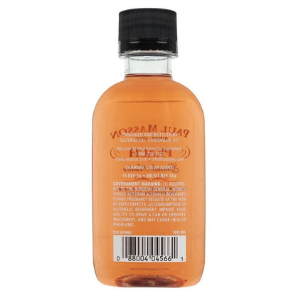 Paul Masson Peach Flavored Brandy Grande Amber 54 - 100ML - Back