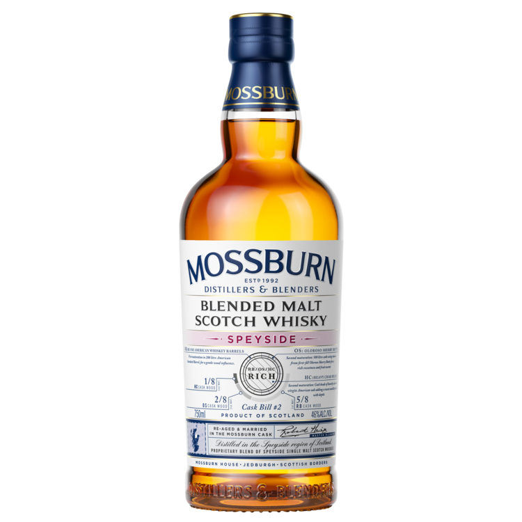 Mossburn Blended Malt Scotch Speyside 92 - 750ML - Front