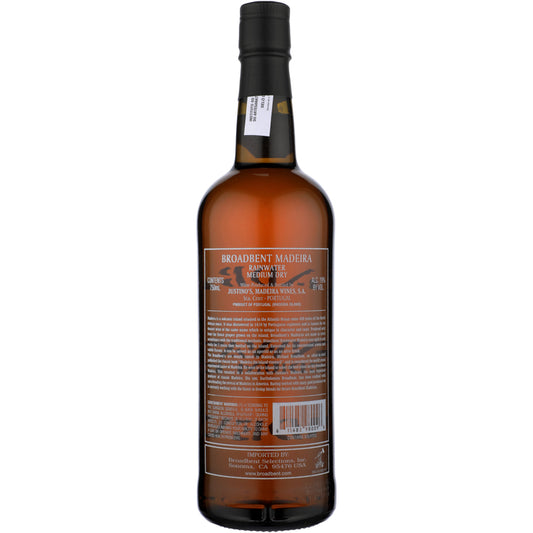 Broadbent Madeira Rainwater Medium Dry - 750ML - Back