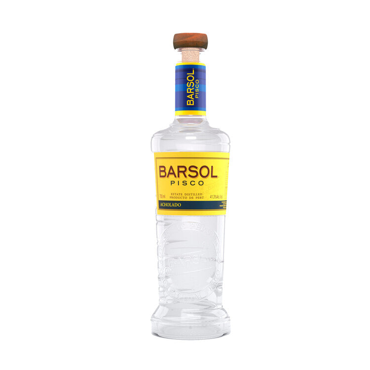 Barsol Pisco Acholado 82.6 - 700ML - Front