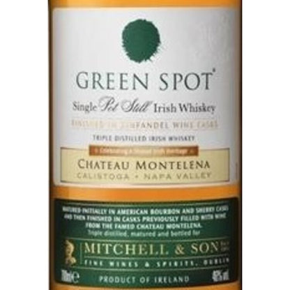 Green Spot Single Pot Still Irish Whiskey Finished In Zinfandel Casks - 750ML