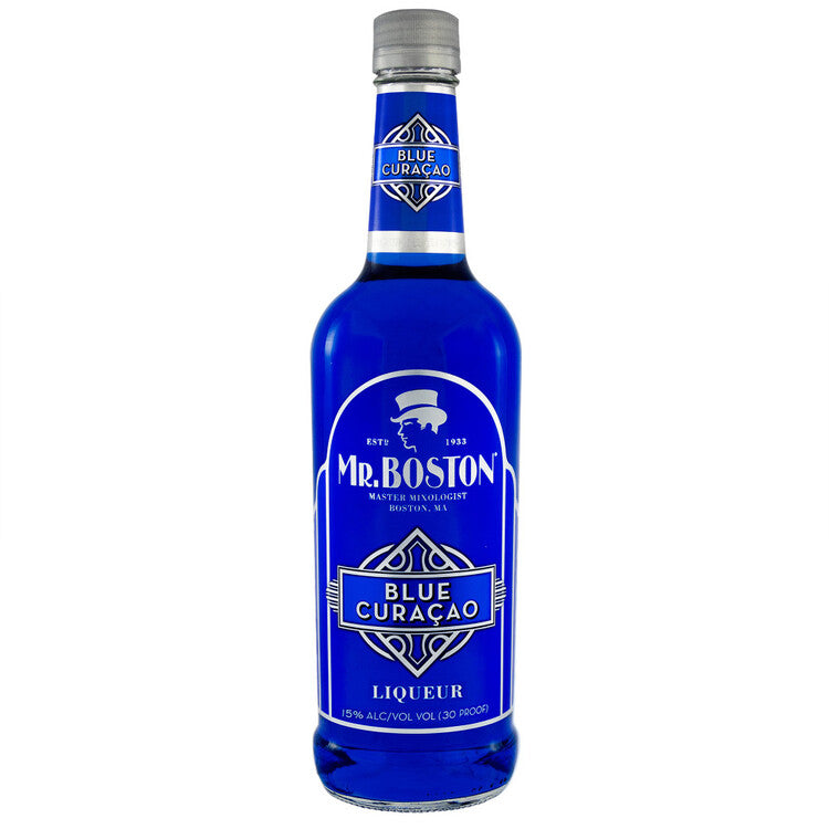 Mr. Boston Blue Curacao 30 - 750ML - Front