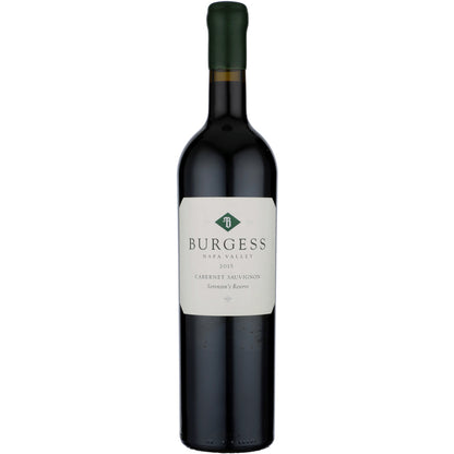 Burgess Cabernet Sauvignon Sorensons Reserve Napa Valley 2015 - 750ML