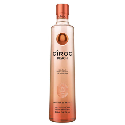 Ciroc Peach Flavored Vodka 70 - 750ML - Front