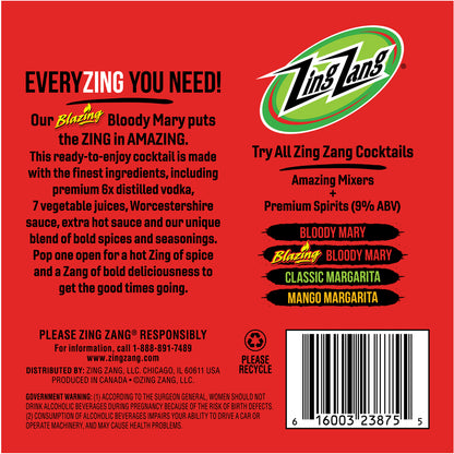 Zing Zang Blazing Bloody Mary 18 - 12 Z