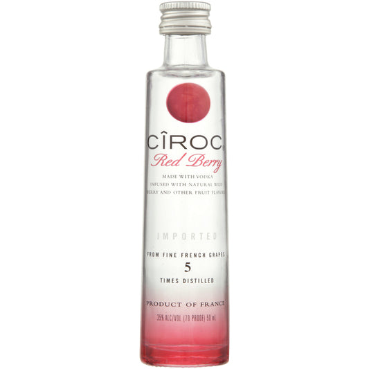 Ciroc Red Berry Flavored Vodka 70 - 50ML