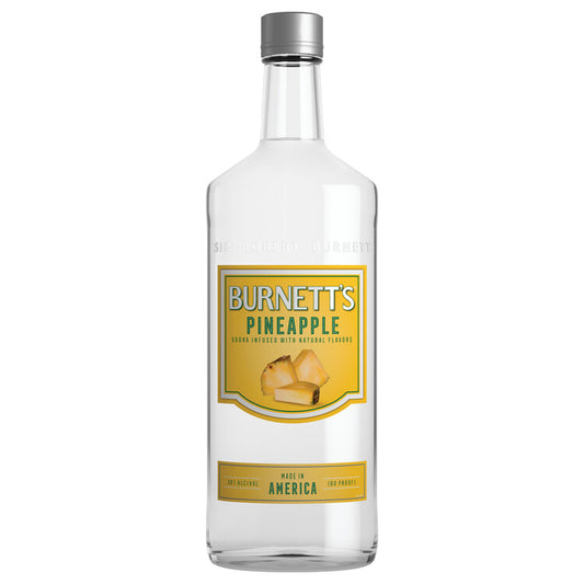 Burnett's Pineapple Flavored Vodka 60 - 750ML - Front