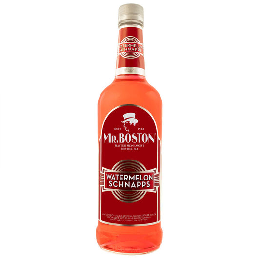 Mr. Boston Watermelon Schnapps 30 - 750ML - Front