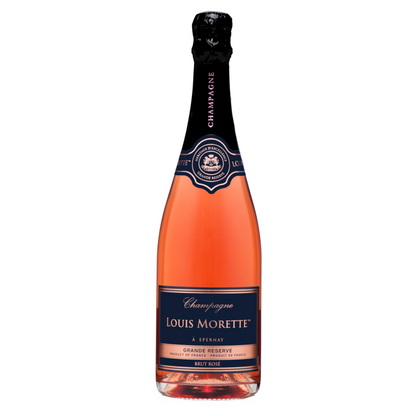 Louis Morette Champagne Grande Reserve Brut Rose - 750ML - Front