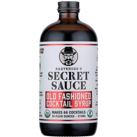 Bartenders Secret Sauce Syrup Old Fashioned - 16 Z - Front