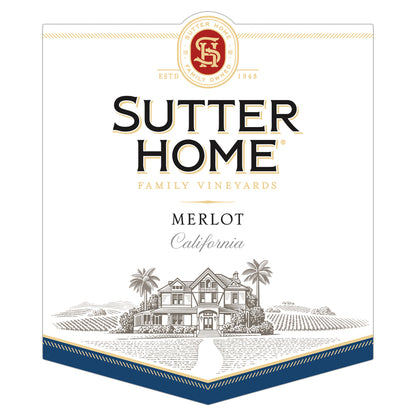 Sutter Home Merlot California - 1.5L - Front Label