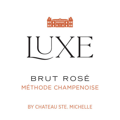 Chateau Ste. Michelle Brut Rose Luxe Columbia Valley - 750ML - Front Label
