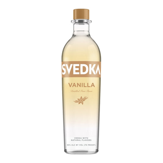 Svedka Vanilla Flavored Vodka 70 - 750ML