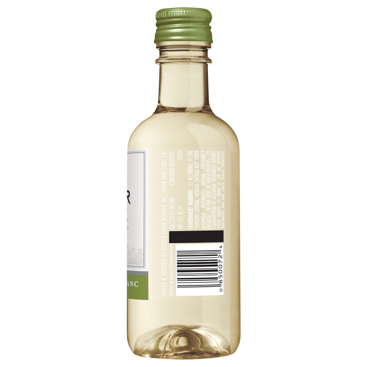 Sutter Home Sauvignon Blanc California - 187ML - Back
