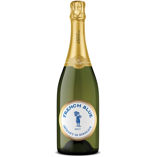 French Blue Cremant De Bordeaux Brut - 750ML - Front