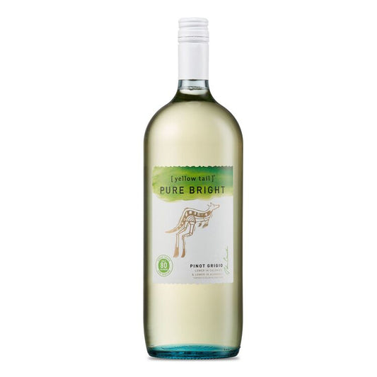 Yellow Tail Pinot Grigio Pure Bright Only 80 Calories South Australia - 1.5L