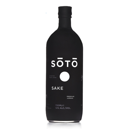 Soto Junmai Sake Black Label - 720ML - Front