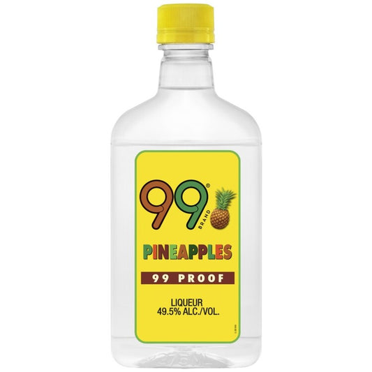 99 Brand Pineapple Schnapps 99 - 375ML - Front