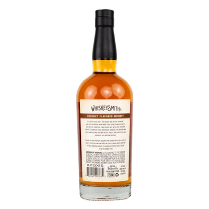 Whiskeysmith Coconut Flavored Whiskey 60 - 750ML - Back