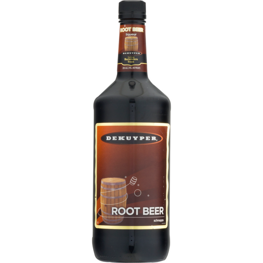 Dekuyper Root Beer Schnapps 40 - 1.0L - Front