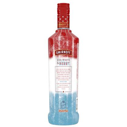 Smirnoff Red White & Berry Flavored Vodka 60 - 750ML - Back