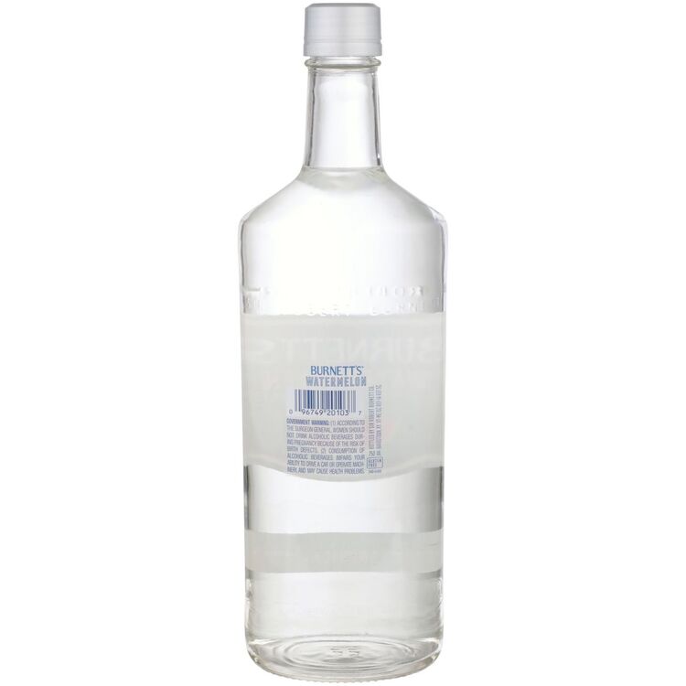 Burnett's Watermelon Flavored Vodka 60 - 750ML - Back