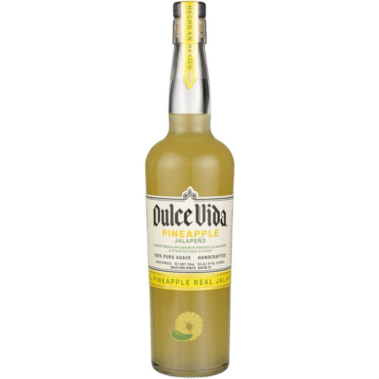 Dulce Vida Pineapple & Jalapeno Flavored Tequila 70 - 750ML - Front