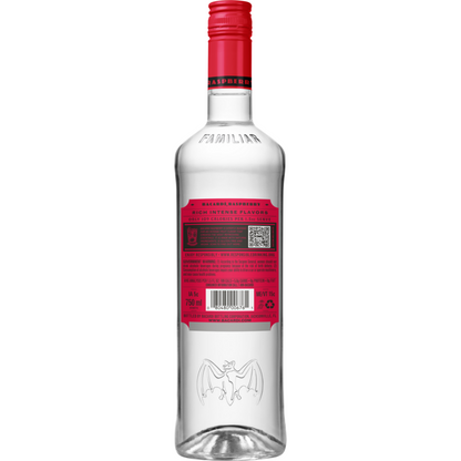 Bacardi Raspberry Flavored Rum 70 - 750ML - Back