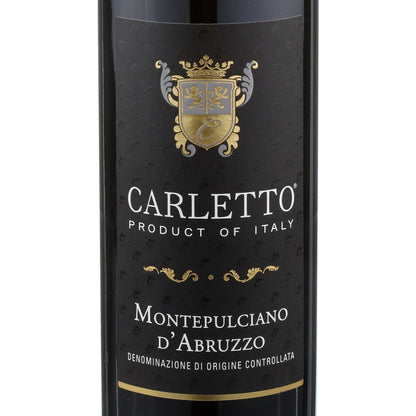 Carletto Montepulciano D'Abruzzo - 750ML - Front Label