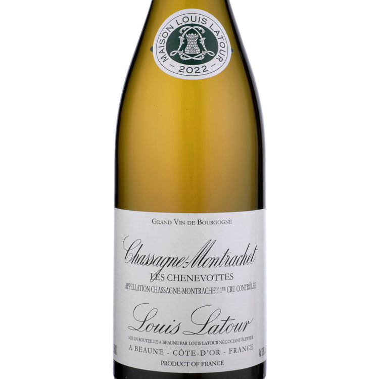 Louis Latour Chassagne Montrachet Les Chenevottes Premier Cru 2022 - 750ML - Front Label