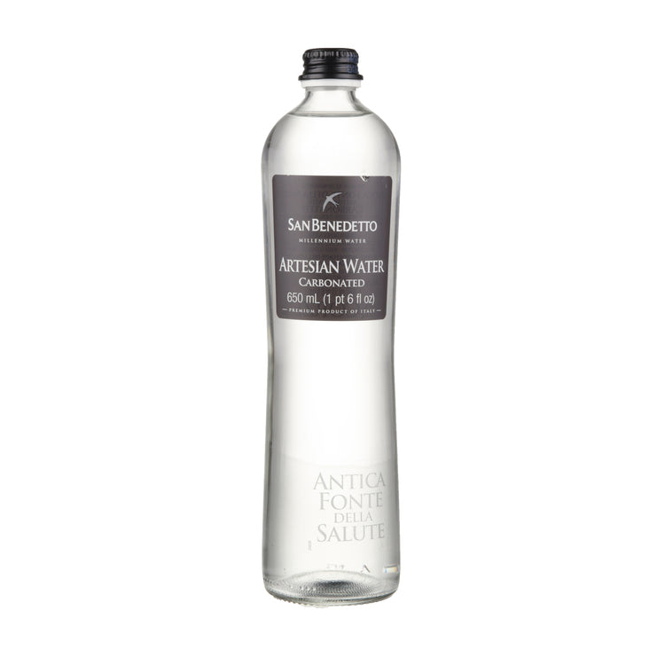 San Benedetto Sparkling Mineral Water Millenium - 650ML - Front