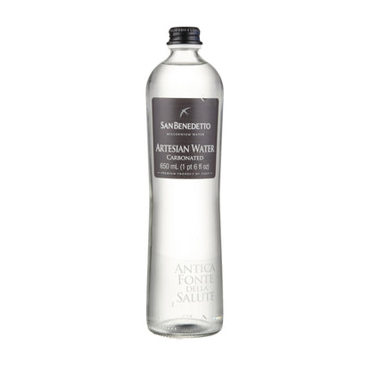 San Benedetto Sparkling Mineral Water Millenium - 650ML - Front
