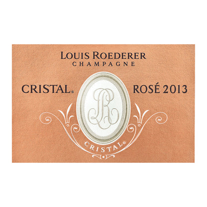 Louis Roederer Champagne Brut Rose Cristal 2013 - 1.5L - Front Label