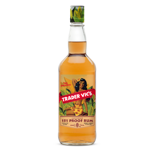 Trader Vic's Overproof Rum 151 - 750ML - Front