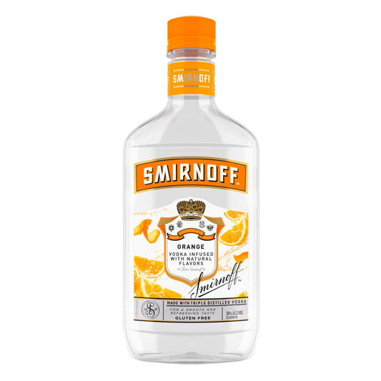 Smirnoff Orange Flavored Vodka 60 - 375ML - Front