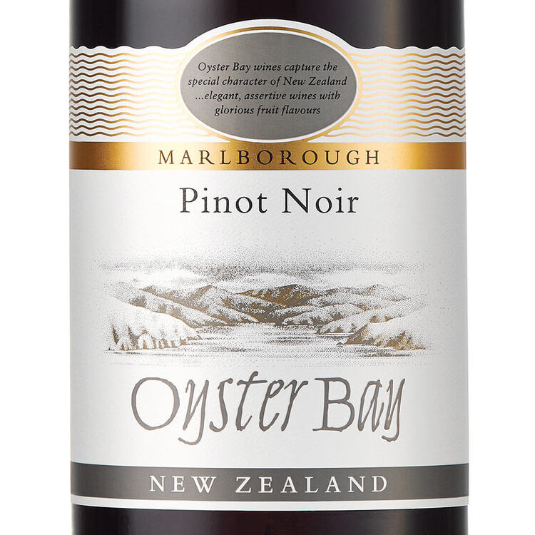 Oyster Bay Pinot Noir Marlborough - 750ML - Front Label