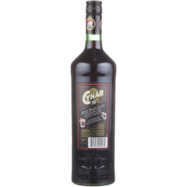 Cynar Aperitif Ricetta Originale 70 - 1.0L - Back