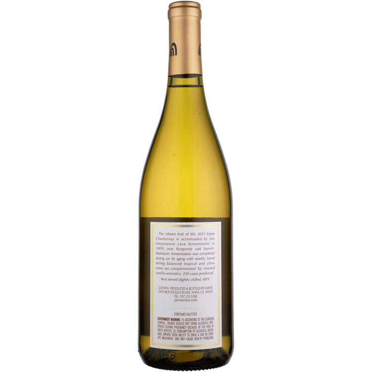 Jarvis Chardonnay Cave Fermented Napa Valley 2021 Wood Box - 750ML