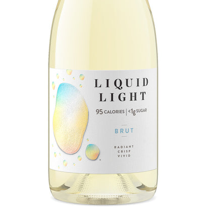 Liquid Light Sparkling Wine Brut Washington - 750ML - Front Label